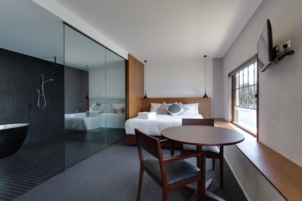 Pumphouse Point Hotel Lago Saint Clair Exterior foto